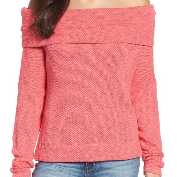 Caslon Tops - *Last Chance* Caslon Convertible Knit Pullover